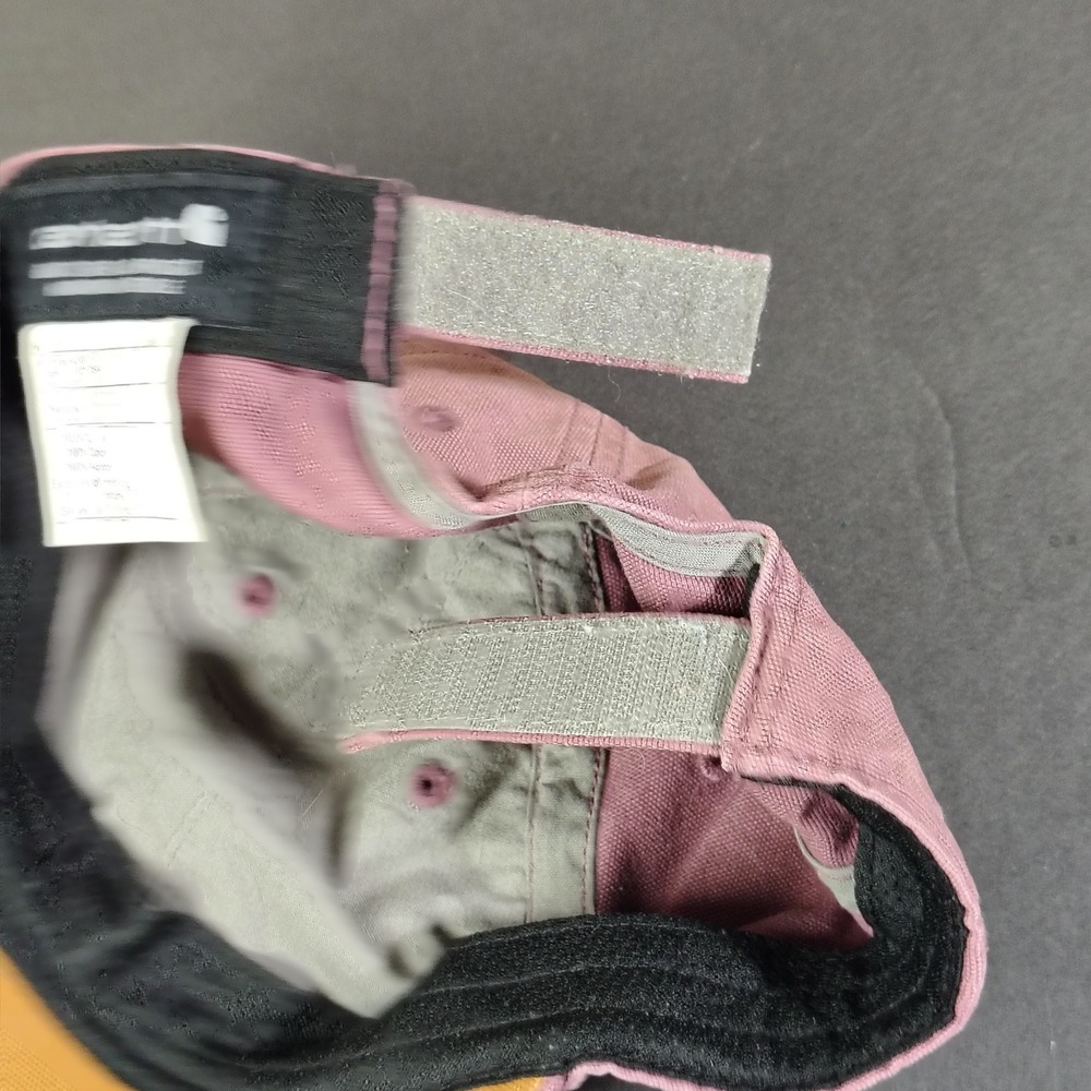 Carhartt Hat Cap Strapback One Size Rose Pink Odessa Canvas Cotton Womens - Picture 12 of 13